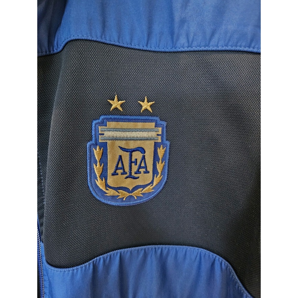 adidas Blue and Navy Argentina Track Jacket - Picture 2 of 12